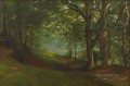 PATH VON EINEM LAKE IN EINEM FOREST Amerikaner Albert Bierstadt